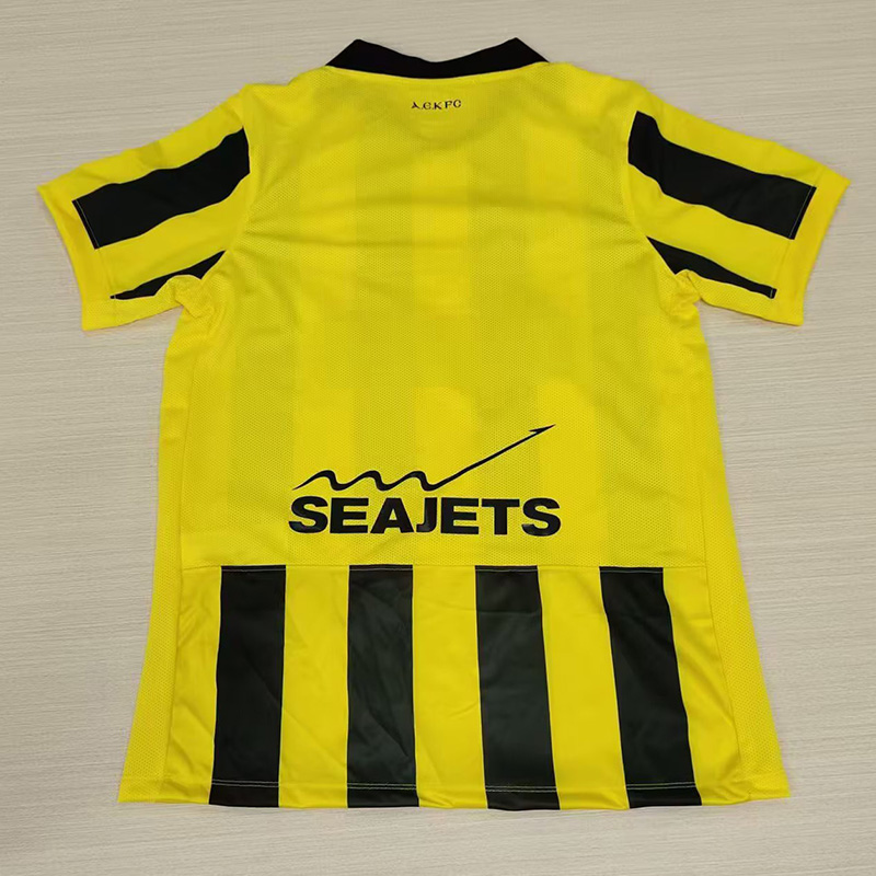 26-27 AEK Athens Home Fans Soccer Jersey