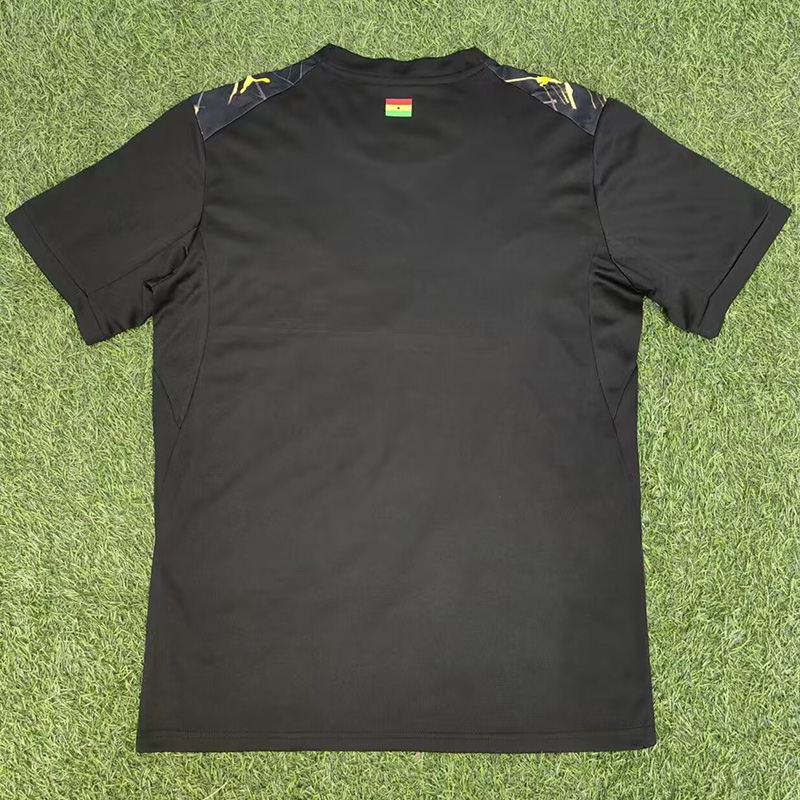 26-27 Ghana Black Fans Soccer Jersey