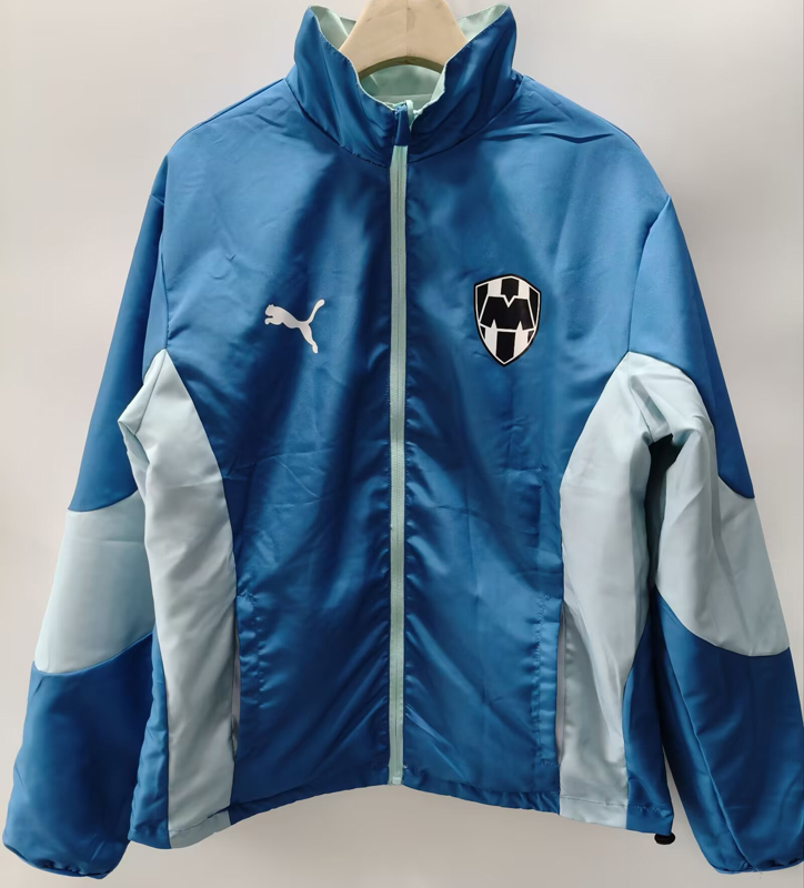 25-26 Monterrey White & Blue Double Sided Windbreaker (双面风衣)