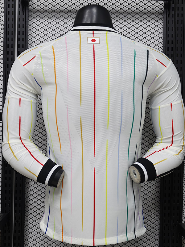 26-27 Japan Away Long Sleeve Player Version Soccer Jersey (长袖球员)