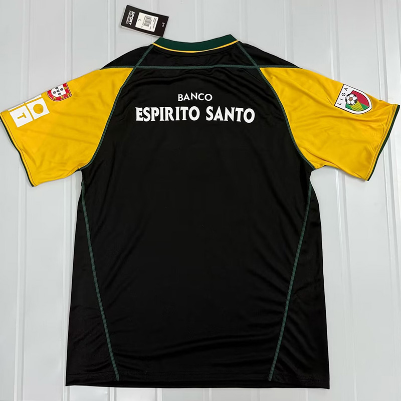2002-2003 Sporting Lisbon Away Retro Soccer Jersey