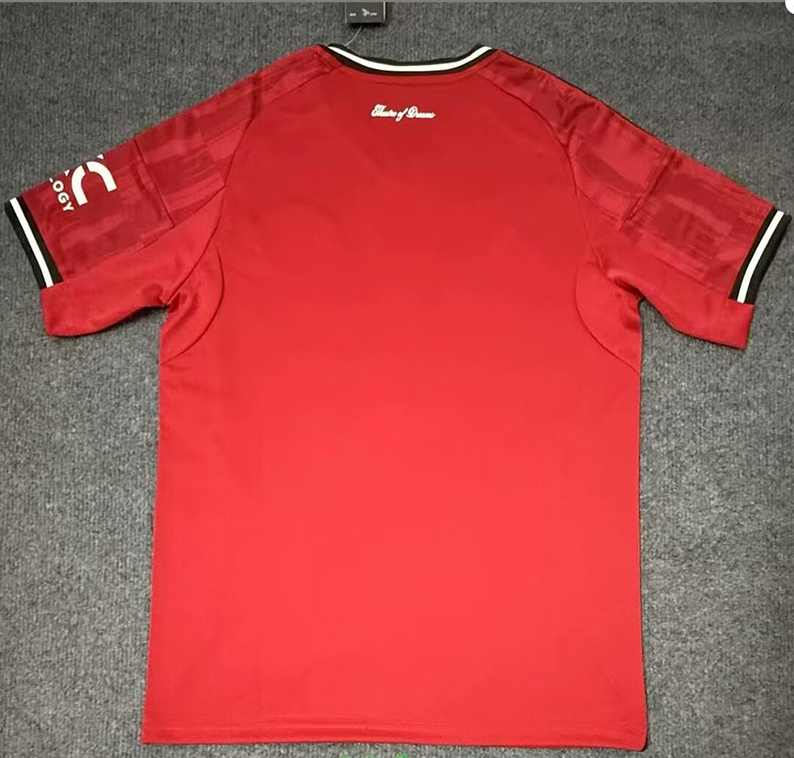 25-26 Man Utd Home Fans Soccer Jersey