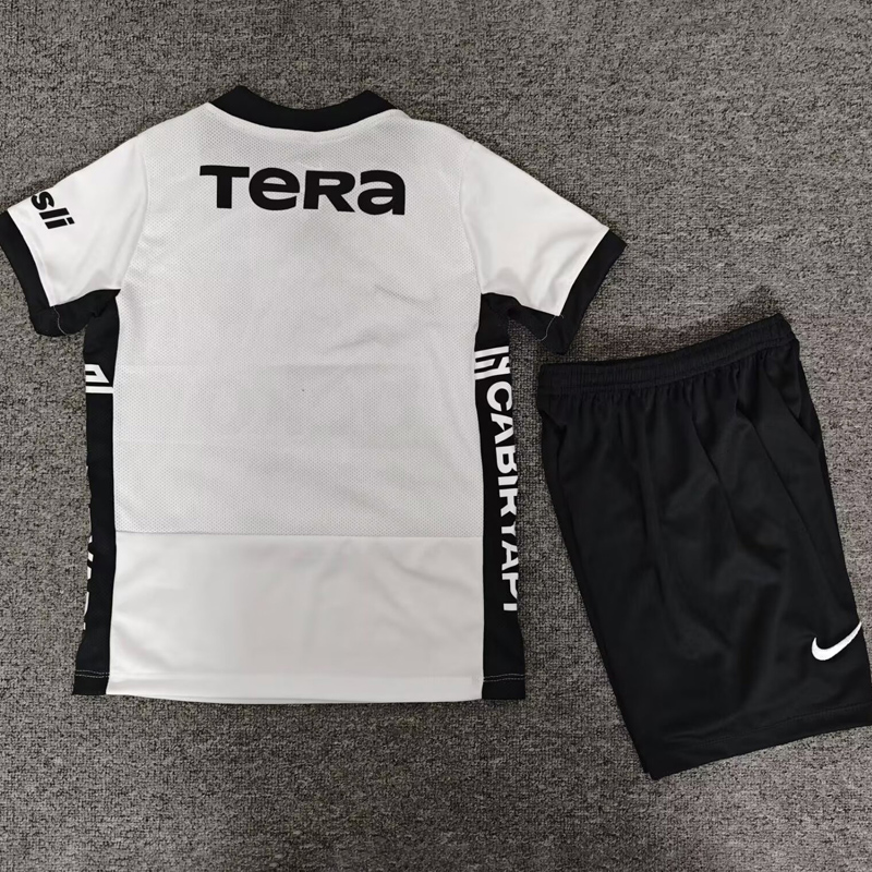 26-27 Besiktas Home Kids Soccer Jersey
