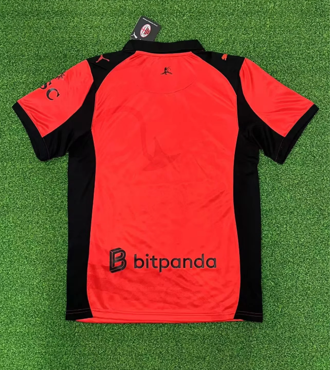 25-26  ACM Fourth Red Fans Soccer Jersey