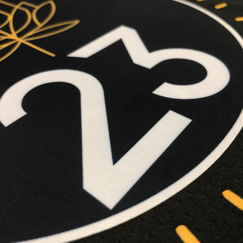 22-23 WARRIORS GREEN #23 Black City Edition Top...