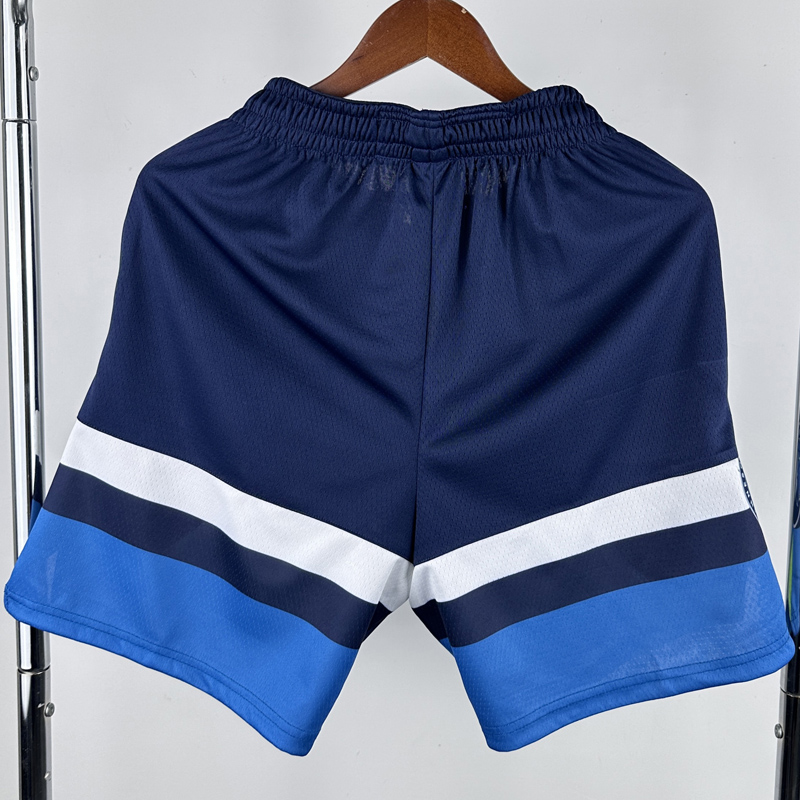 22-23 TIMBERWOLVES Dark blue Away Top Quality NBA Pants