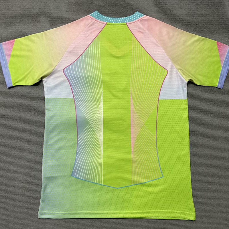 25-26 BAR Fluorescent Green Special Edition Fans Training Shirts
