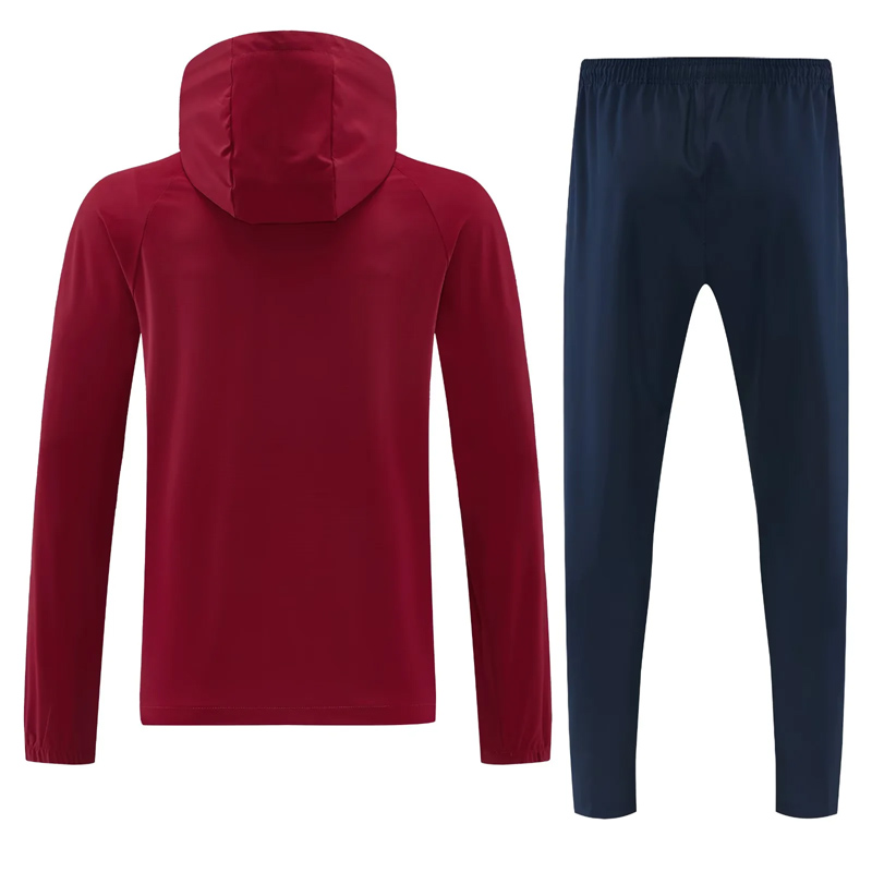 26-27 BAR Red Windbreaker Suit (Hoodie)(风衣套装)