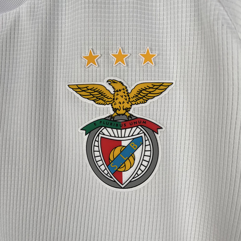 23-24 Benfica White Fans Soccer Jersey