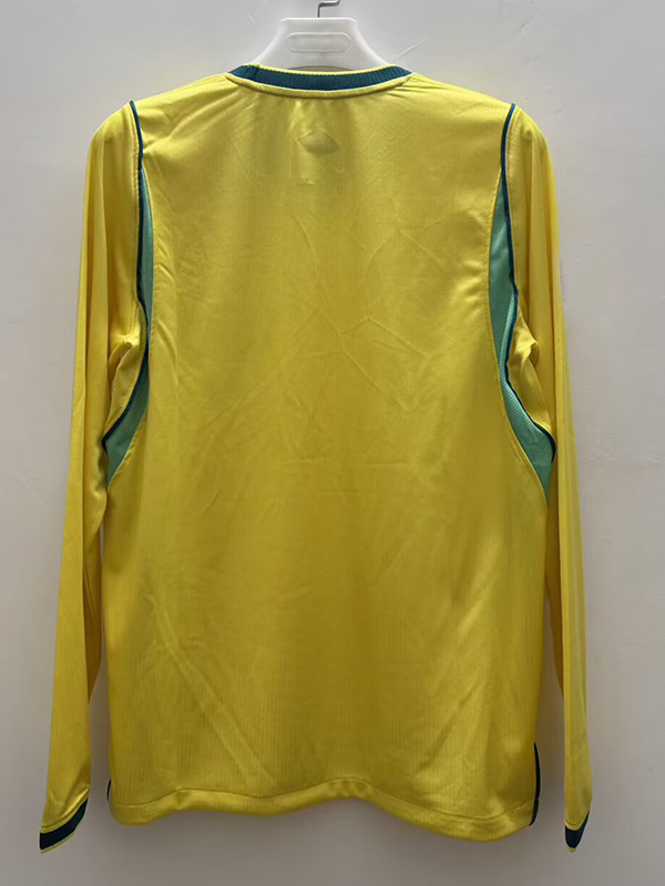 26-27 Brazil Home Long Sleeve Soccer Jersey (长袖)