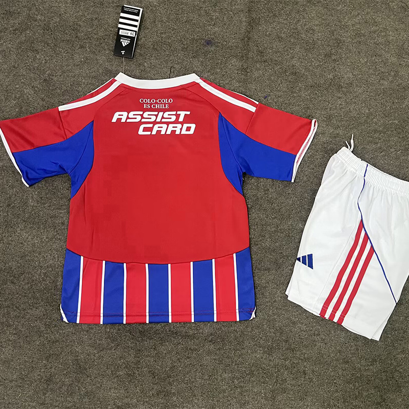 25-26 Colo-Colo Third Kids Soccer Jersey