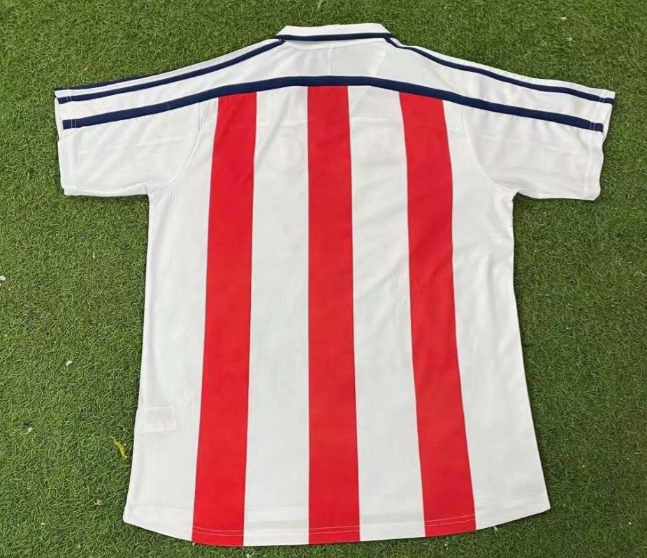 2000-2001  Bayern away Retro  Soccer Jersey
