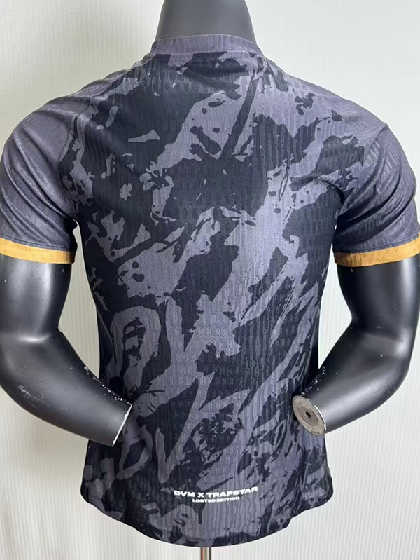 Trapstar Black Grey Casual Player Version Training shirts