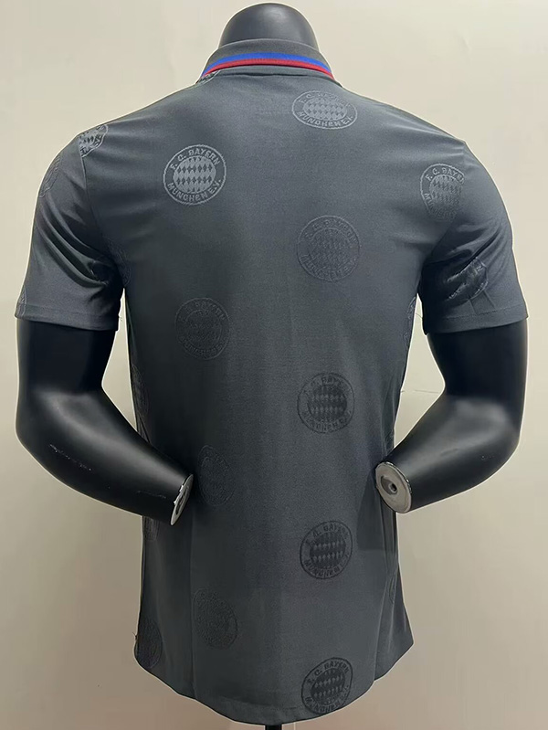 25-26 Bayern Grey Casual Player Version Soccer Jersey