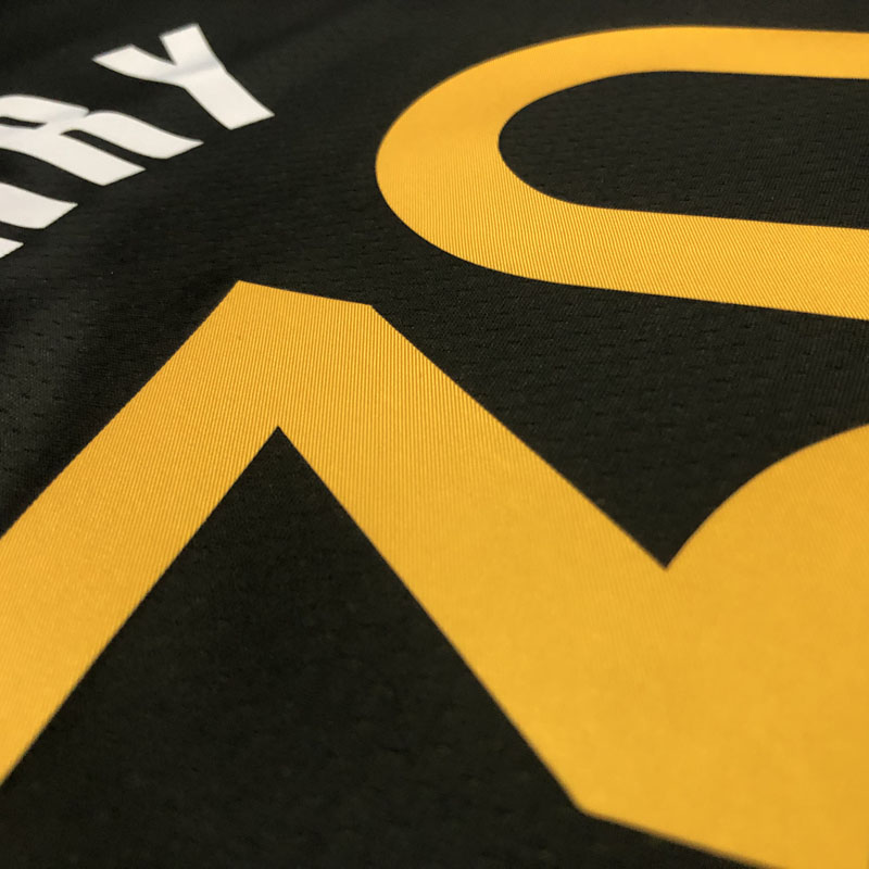 22-23 WARRIORS CURRY #30 Black City Edition Top...