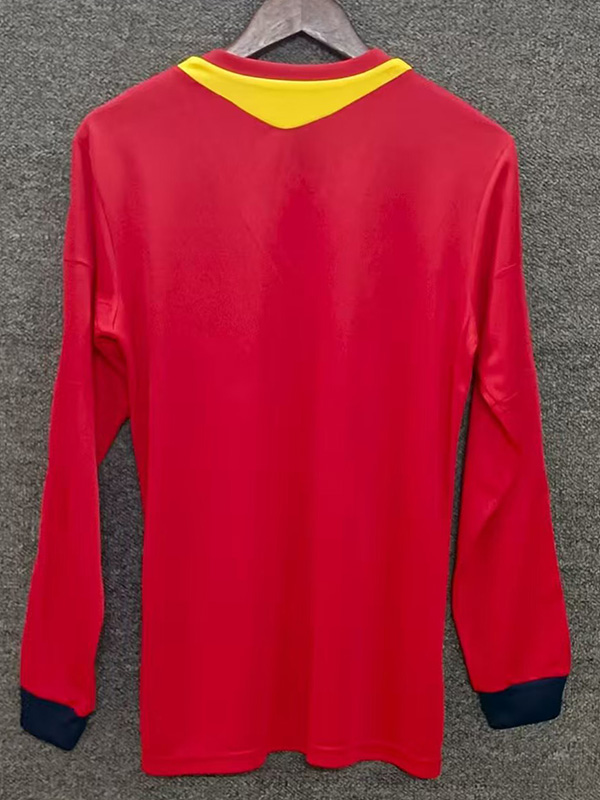 2013-2014 Spain Home Long Sleeve Retro Soccer Jersey (长袖)