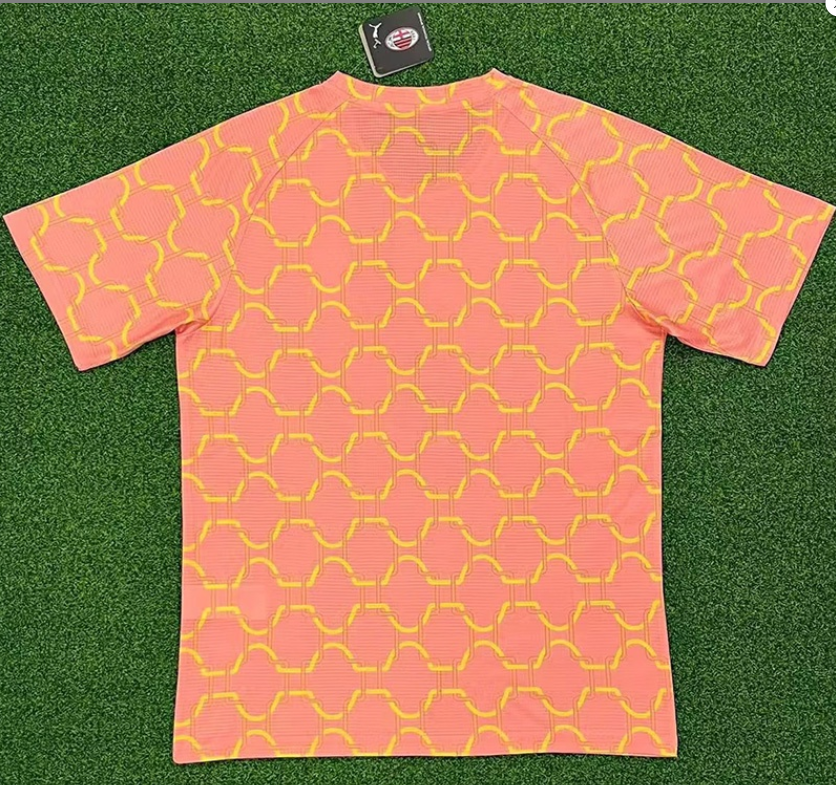25-26 ACM Pink Orange Special Edition Training shirts