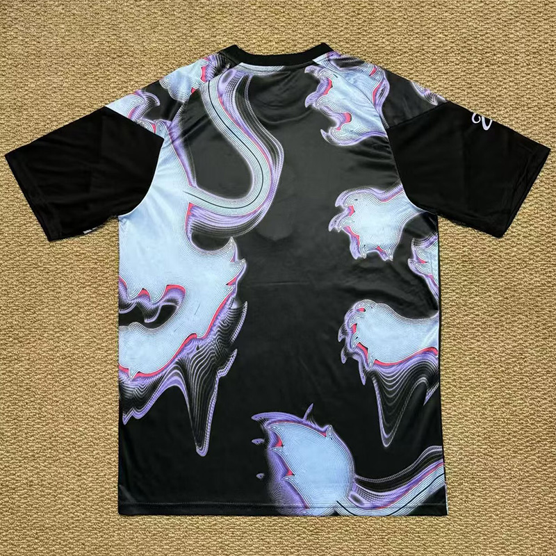 25-26 Aston Villa Grey Black Training Shirts