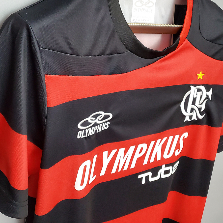 2009-2010 Flamengo Home Retro Soccer Jersey