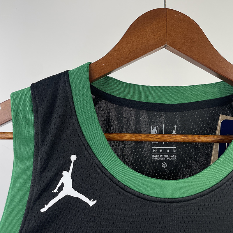 22-23 CELTICS TATUM #0 Black Top Quality Hot Pr...