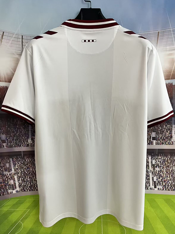 26-27 Hearts Away Fans Soccer Jersey