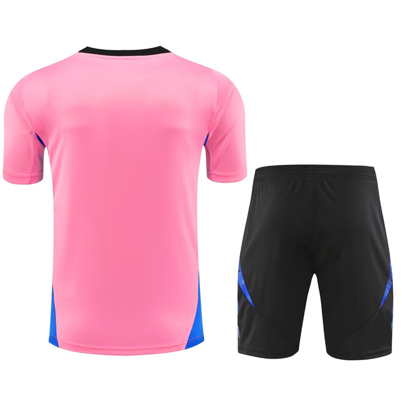 24-25 Man Utd Pink Training Short Suit