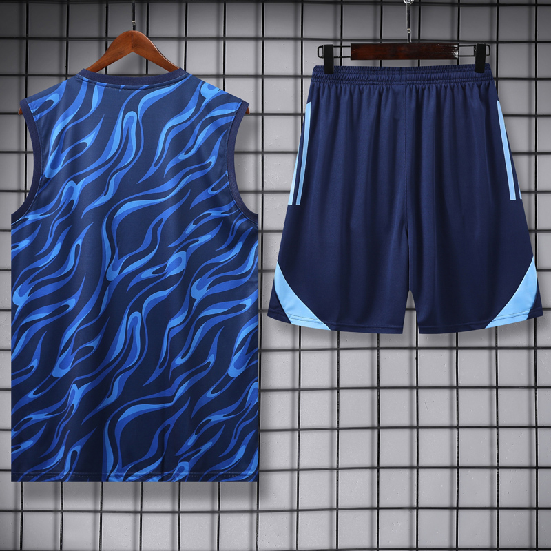 25-26 RMA Blue Tank top and shorts suit