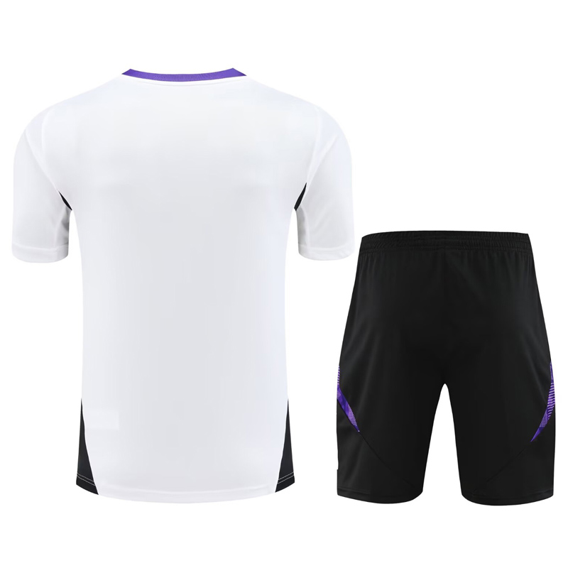 24-25 RMA White Training Short Suit