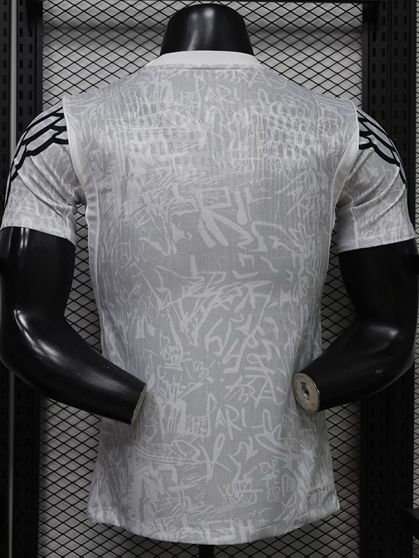 26-27 PSG Grey White Player Version Training shirts