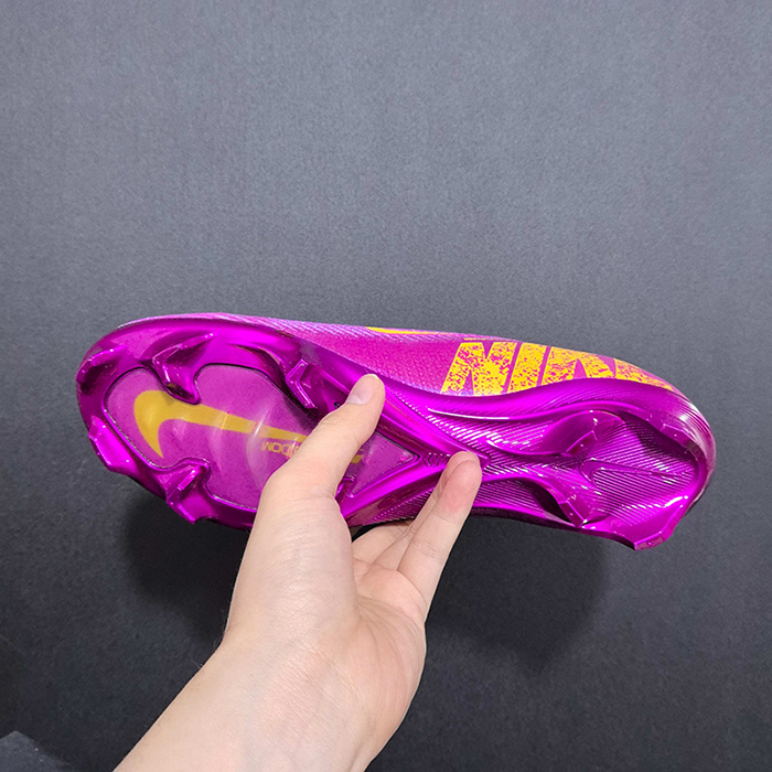 AIR Zoom Mercurial Vapor 16 Elite XXV FG Soccer Shoes-Wine Red/Yellow