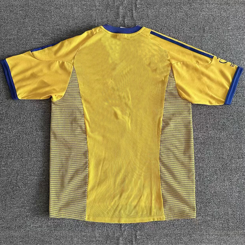 2002 Sweden Home Retro Soccer Jersey