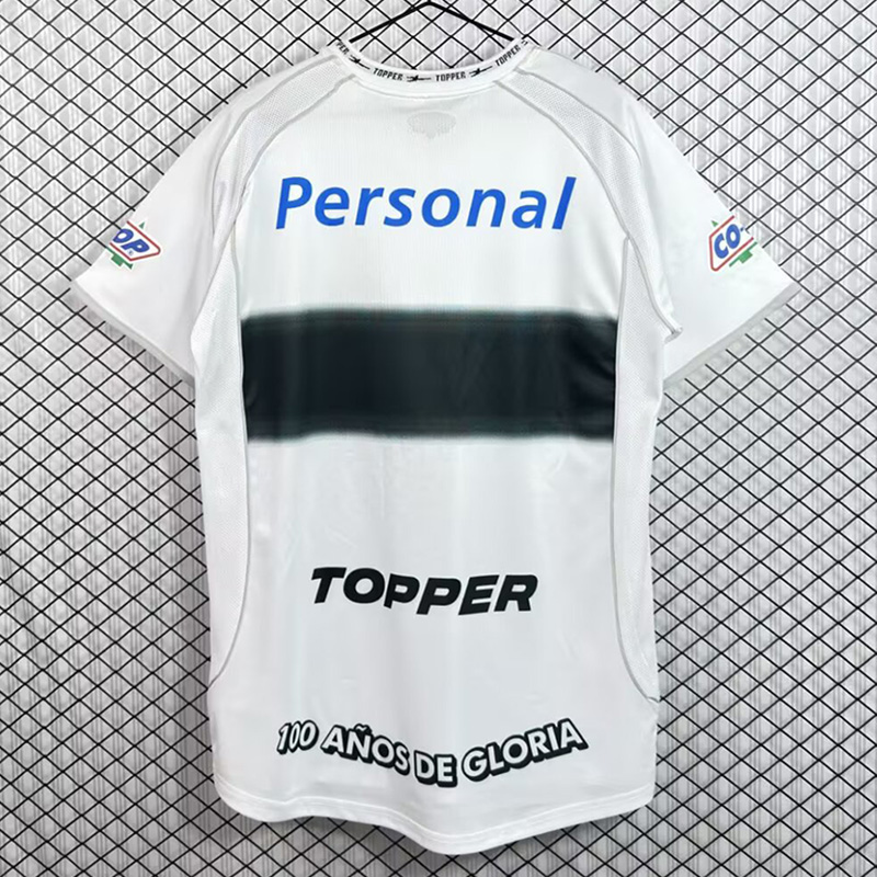 2002 Club Olimpia Home Retro Soccer Jersey