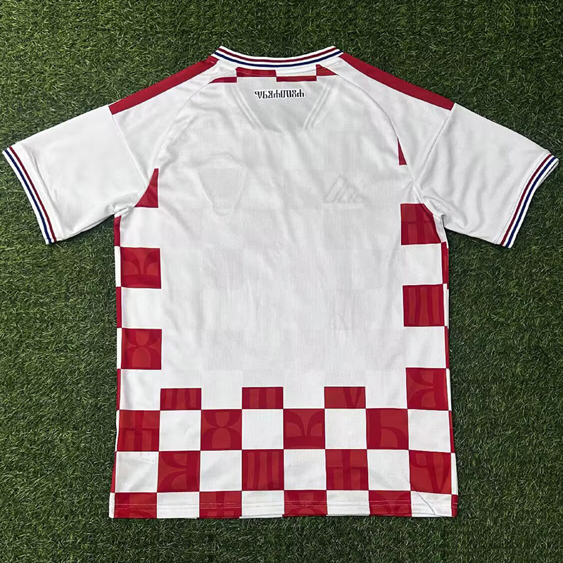 26-27 Croatia Red Fans Soccer Jersey (ad)