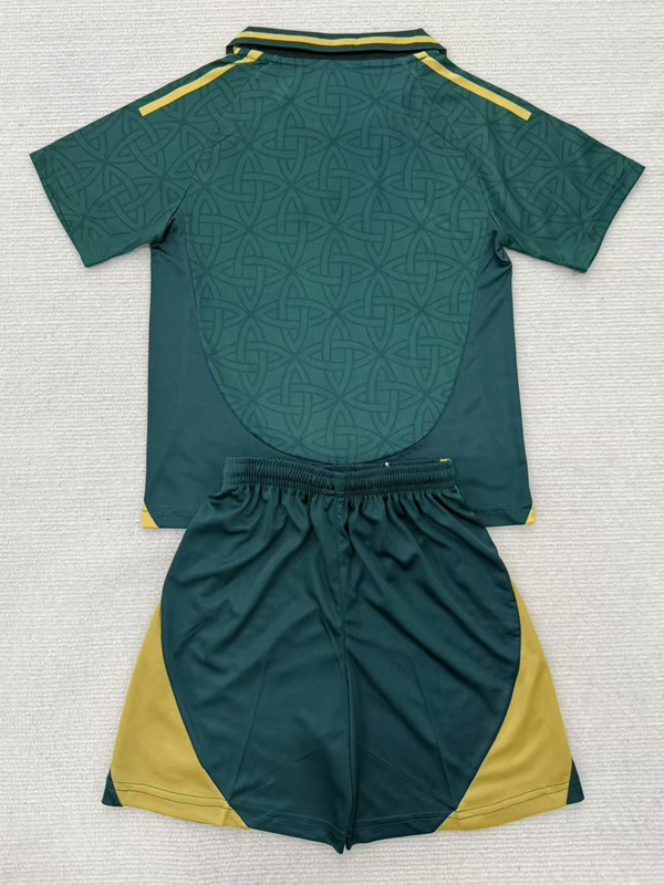 25-26 Celtic Green Concept Edition Kids Soccer Jersey