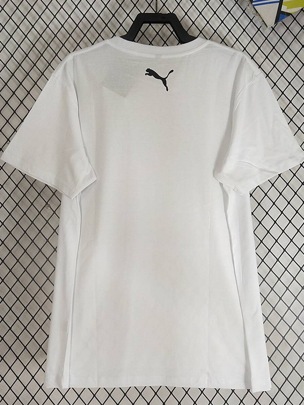 25-26 Portugal Champion White High Quality Casual T-Shirt
