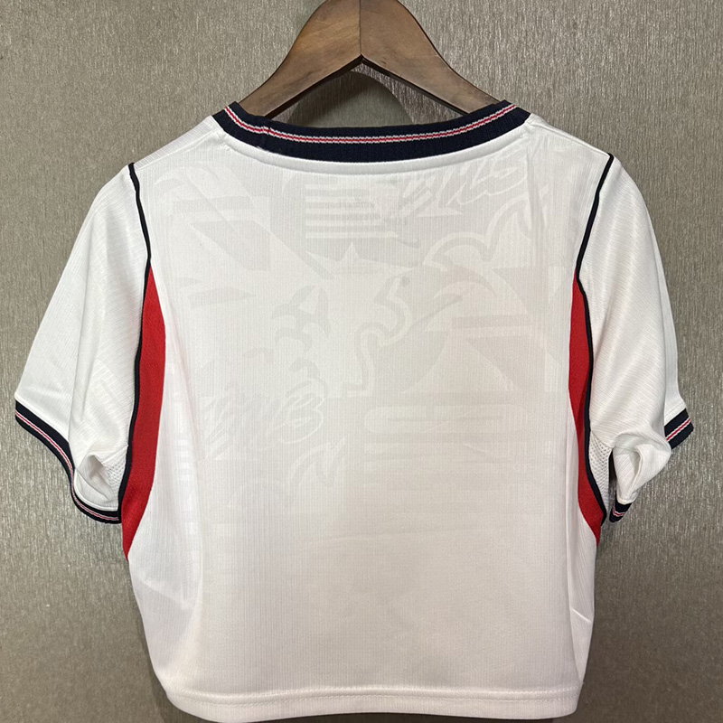 2026 World Cup England Home Women Cheerleader Shirt (女啦啦短袖)