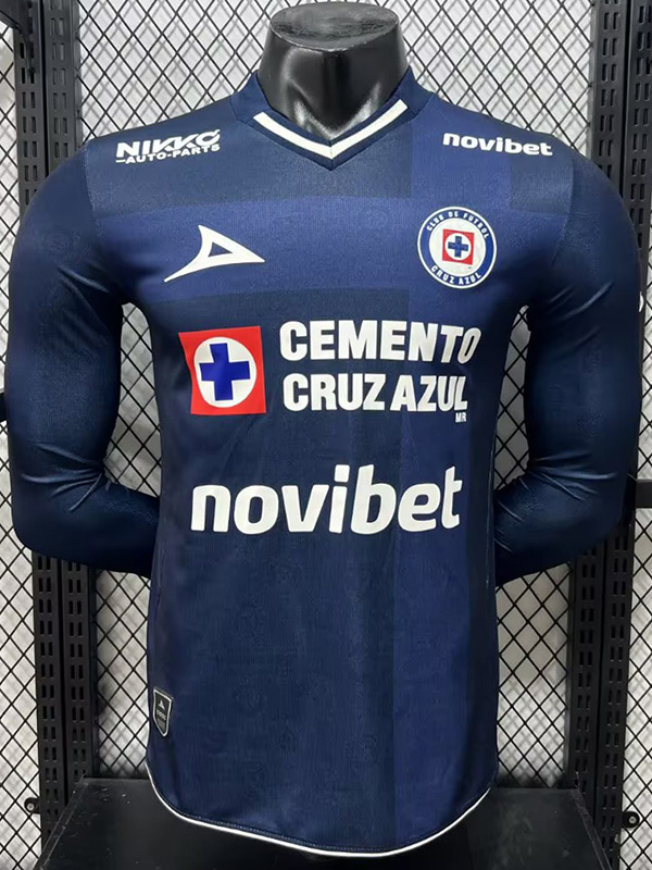 26-27 Cruz Azul Third Long Sleeve Player Version Soccer Jersey (长袖球员)