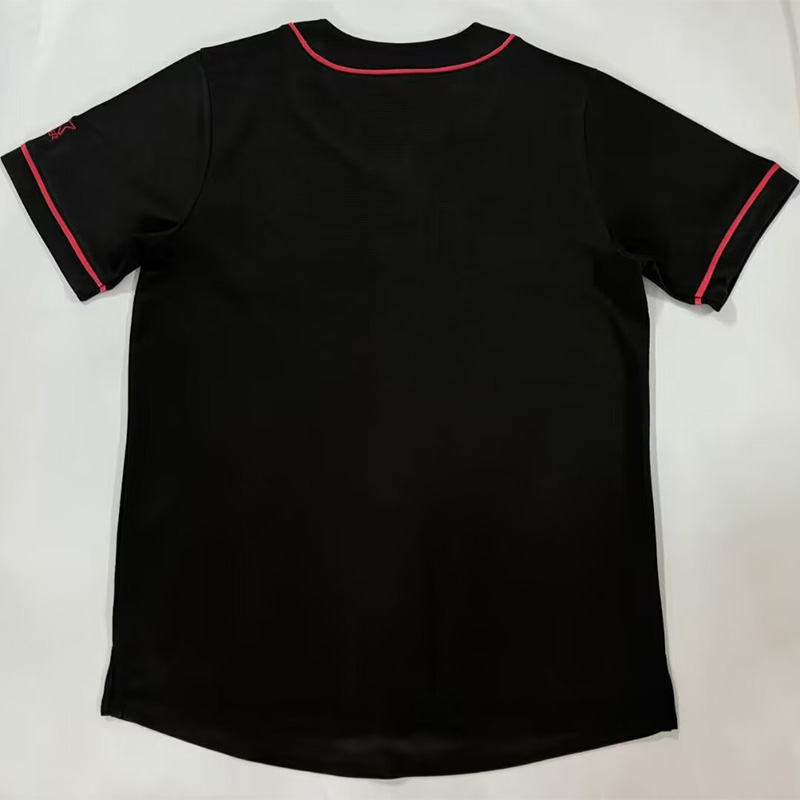 26-27 Flamengo Black Casual Edition Baseball Jersey