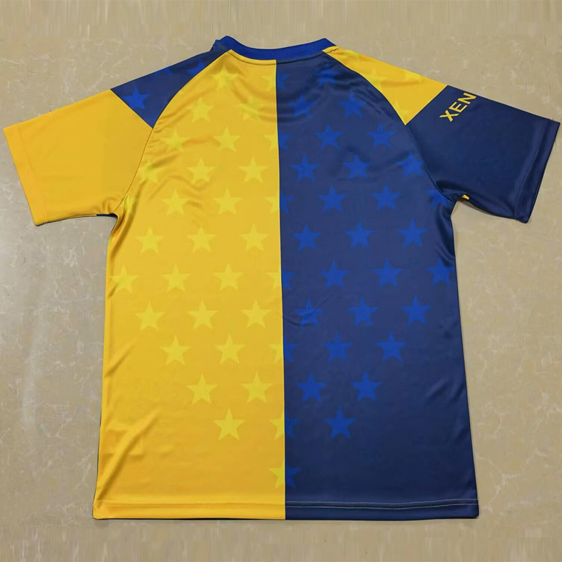 26-27 Boca Yellow Blue Training shirts
