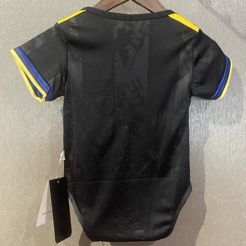 25-26 Man Utd Third Baby Infant Crawl Suit
