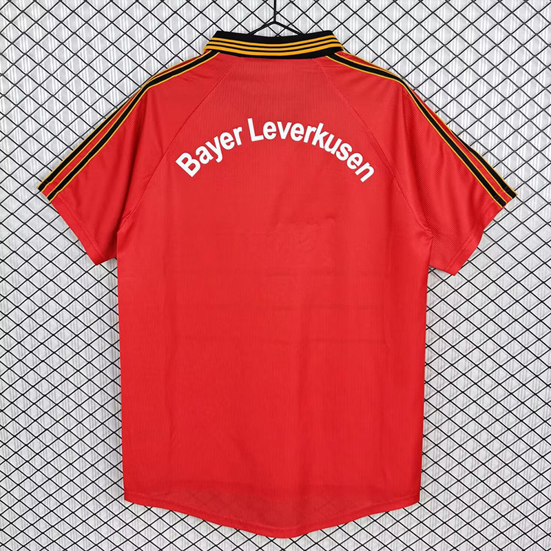 1999-2000 LeverKusen Home Retro Soccer Jersey