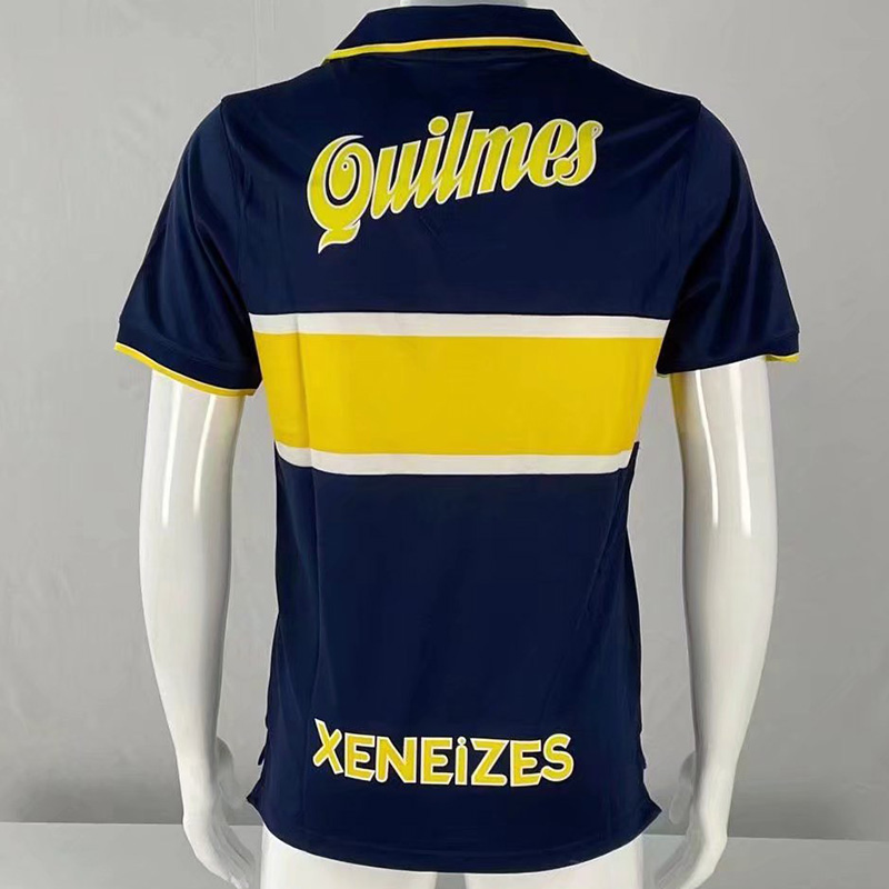 1996-1997 Boca Juniors Home Retro Soccer Jersey