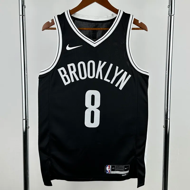 22-23 Nets CUI #8 Black Top Quality Hot Pressing NBA Jersey