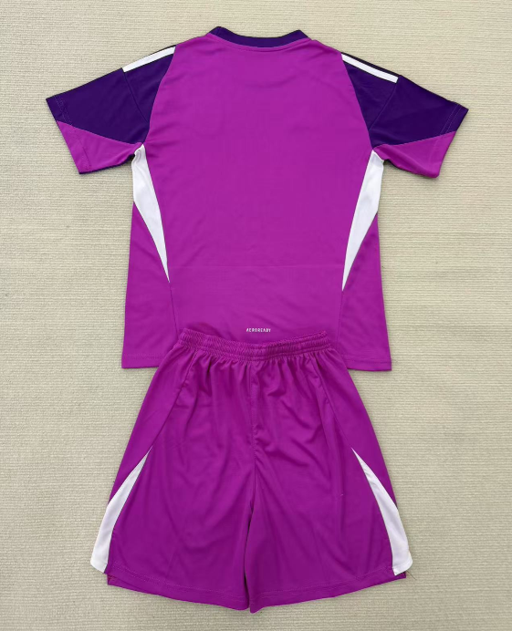 25-26 Austin FC Purple GoalKeeper Kids Soccer Jersey