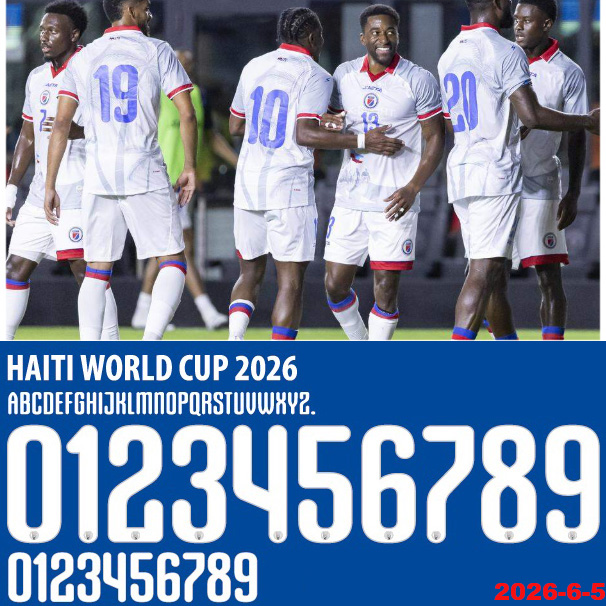 26-27 Haiti Third Player Version Soccer Jersey