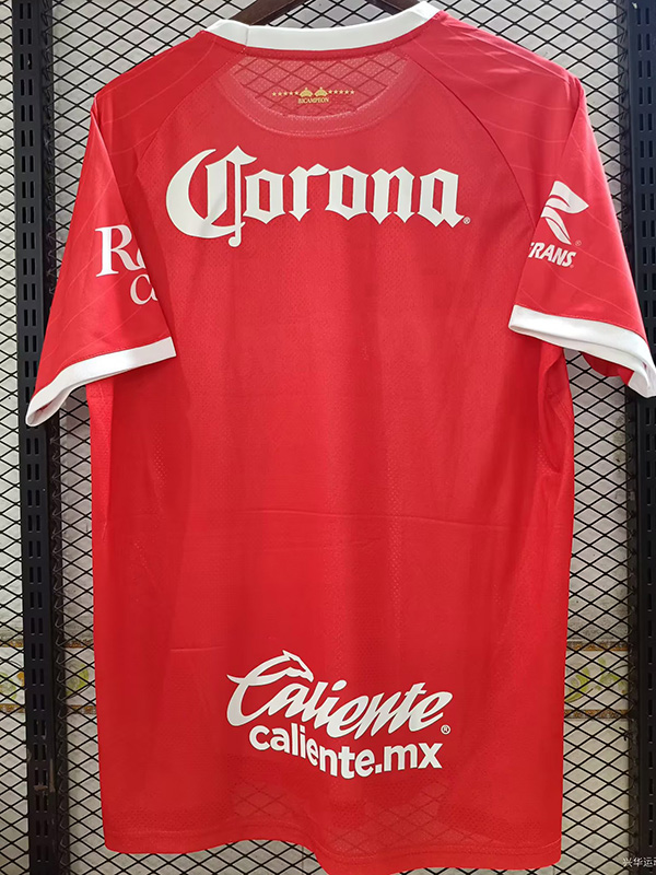 25-26 Toluca Double-Champion Fans Soccer Jersey (双皇冠)