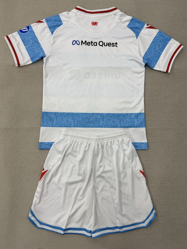 25-26 Wrexham FC Third Kids Soccer Jersey