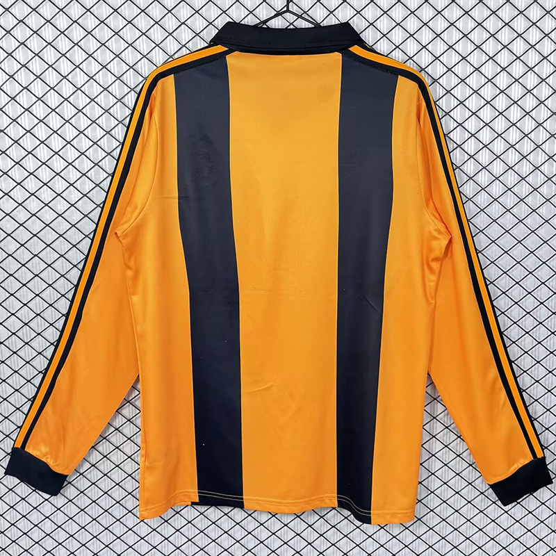 1981-1982 Hull City Home  Long Sleeve Retro Soccer Jersey (长袖)