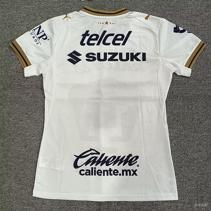 26-27 Pumas UNAM Home Women Soccer Jersey (女)