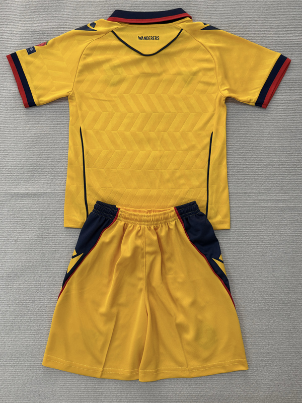 26-27 Bolton Wanderers Third Kids Soccer Jersey